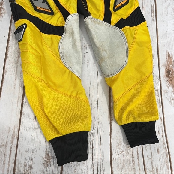 Fly Racing‎ Style 805 Pants Size 24 Yellow Black Dirtbike Motorcycle Riding - Picture 10 of 14
